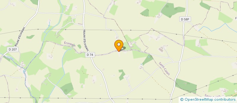 localisation de l'entreprise MADAME JESSICA PRONTEAU  SAINTE-CEROTTE