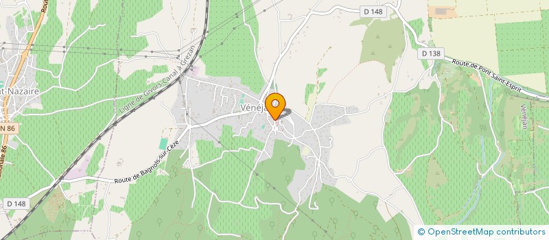 localisation de l'entreprise MADAME JESSICA QUETAUD  VENEJAN