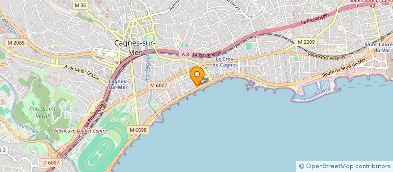 localisation de l'entreprise MADAME JESSICA RAE MORRISON à CAGNES-SUR-MER