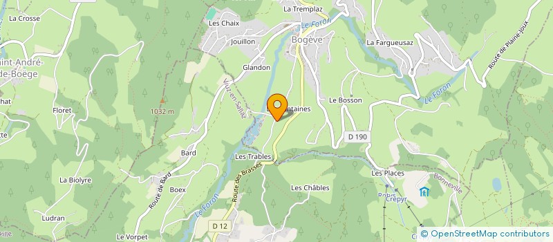 localisation de l'entreprise MADAME JESSICA RANZONI  BOGEVE