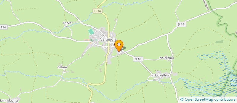 localisation de l'entreprise MADAME JESSICA RASTOUL à VALUEJOLS