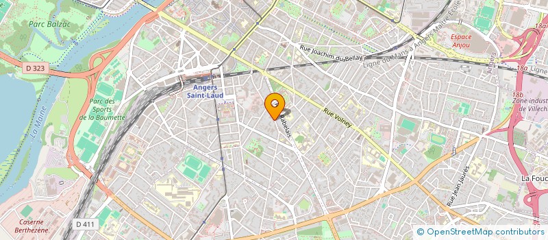 localisation de l'entreprise MADAME JESSICA RAVOUX  ANGERS