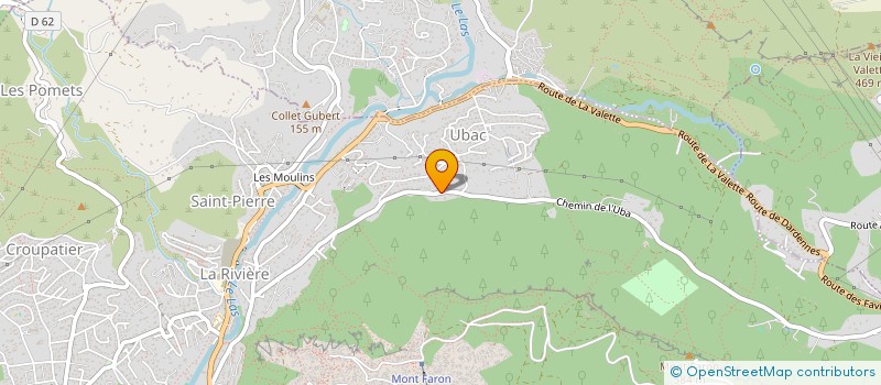 localisation de l'entreprise MADAME JESSICA RAYMOND  TOULON