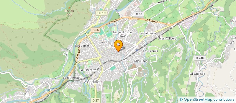 localisation de l'entreprise MADAME JESSICA REDANT  PRADES