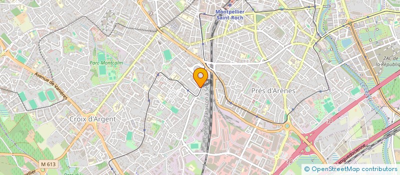 localisation de l'entreprise MADAME JESSICA REUNGOAT à MONTPELLIER