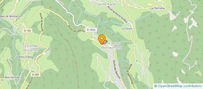 localisation de l'entreprise MADAME JESSICA REYNIER-CHARLES  POUCHARRAMET