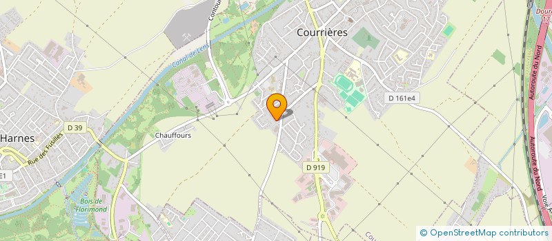 localisation de l'entreprise MADAME JESSICA RICHARD à COURRIERES