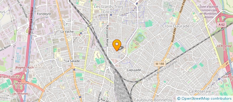 localisation de l'entreprise MADAME JESSICA RIVIERE à TOULOUSE