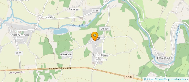 localisation de l'entreprise MADAME JESSICA RODRIGUES  SAINT-REMY-DE-LA-VANNE