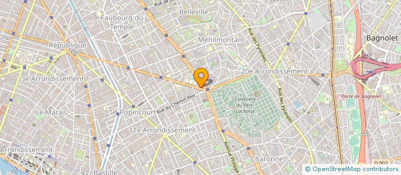 localisation de l'entreprise MADAME JESSICA RODRIGUES DA SILVA  TOULOUSE