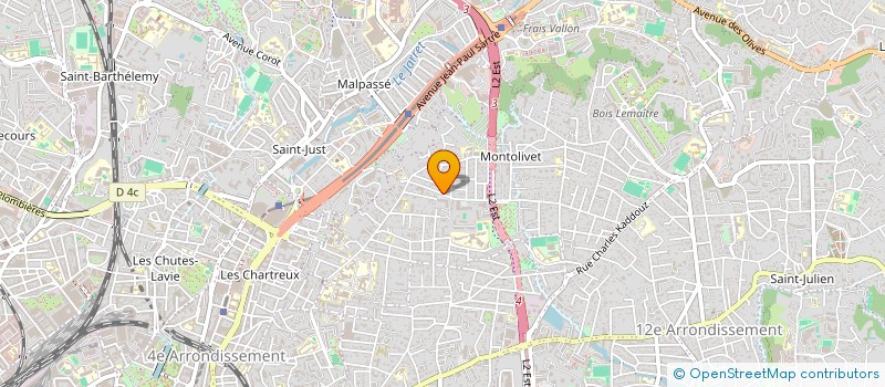 localisation de l'entreprise MADAME JESSICA ROMERA à MARSEILLE