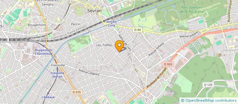 localisation de l'entreprise MADAME JESSICA ROZYCKA à SEVRAN