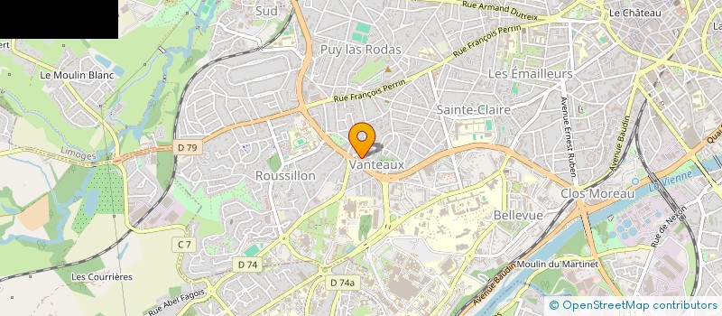 localisation de l'entreprise MADAME JESSICA RUPPRECHT à LIMOGES