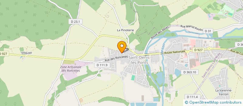 localisation de l'entreprise MADAME JESSICA SAILLARD à SAINT-DENIS-LANNERAY