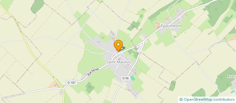 localisation de l'entreprise MADAME JESSICA SAINTYVES  SAINT-MAULVIS