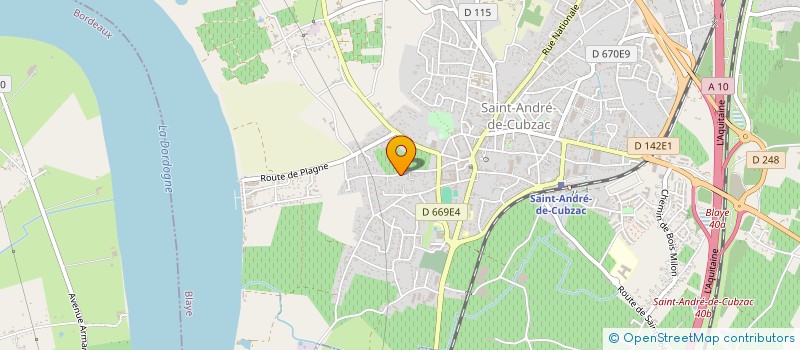 localisation de l'entreprise MADAME JESSICA SALDOT  SAINT-ANDRE-DE-CUBZAC