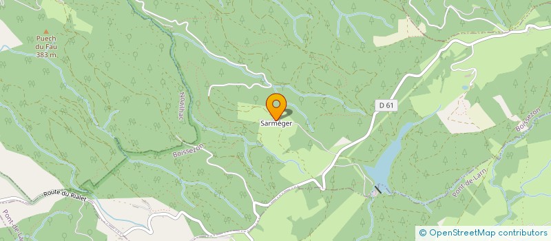 localisation de l'entreprise MADAME JESSICA SALLE  BOISSEZON