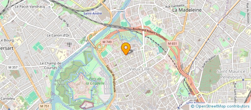 localisation de l'entreprise MADAME JESSICA SAMPE à LILLE