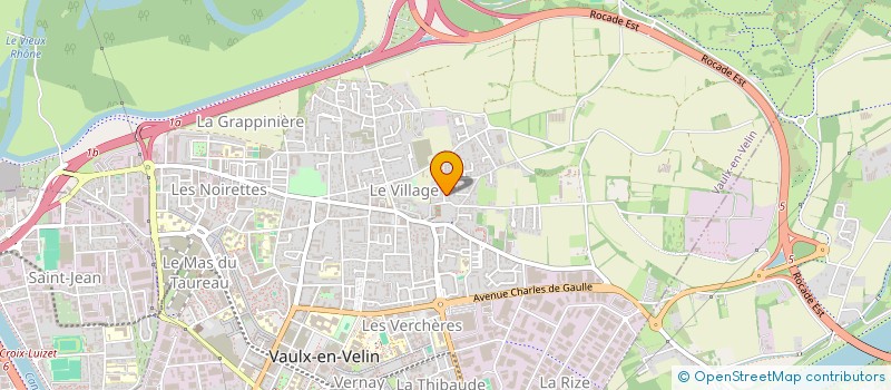 localisation de l'entreprise MADAME JESSICA SAMSON  VAULX-EN-VELIN