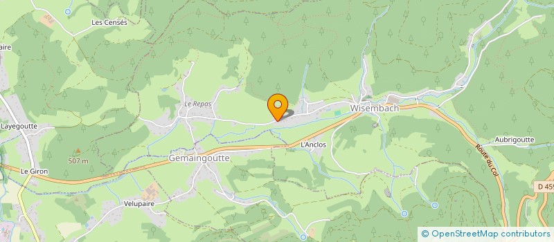 localisation de l'entreprise MADAME JESSICA SANCHEZ MENOU  WISEMBACH