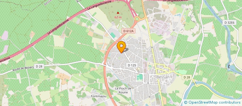 localisation de l'entreprise MADAME JESSICA SAUNAL  BESSAN