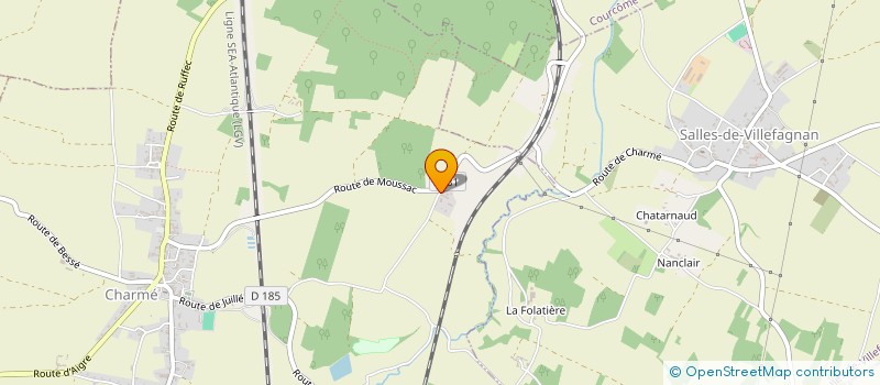 localisation de l'entreprise MADAME JESSICA SCARTH  CHARME