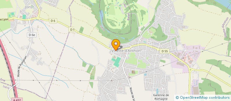 localisation de l'entreprise MADAME JESSICA SCHNEIDER  VILLETTE-D'ANTHON