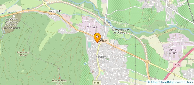 localisation de l'entreprise MADAME JESSICA SCHWARTZ  CHATENOIS