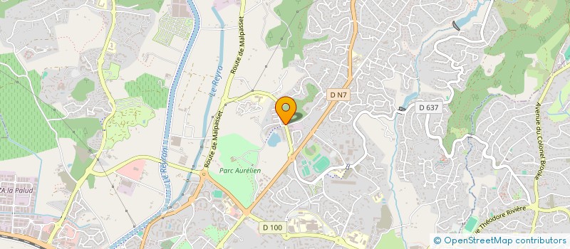 localisation de l'entreprise MADAME JESSICA SCHWOB à FREJUS