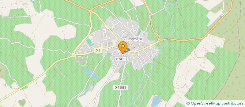 localisation de l'entreprise MADAME JESSICA SCOTT  VILLEVEYRAC