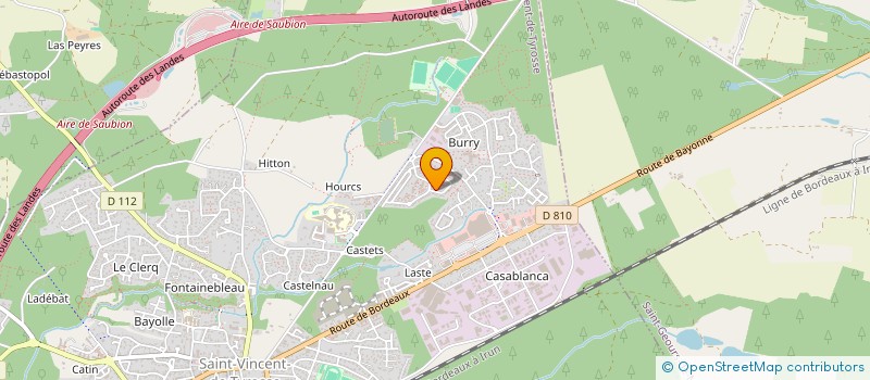 localisation de l'entreprise MADAME JESSICA SELBIGER  SAINT-VINCENT-DE-TYROSSE