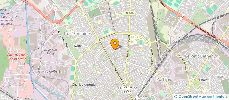 localisation de l'entreprise MADAME JESSICA SELLEM  REIMS