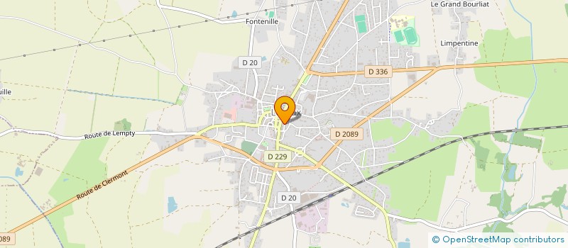 localisation de l'entreprise MADAME JESSICA SERAFIM  LEZOUX