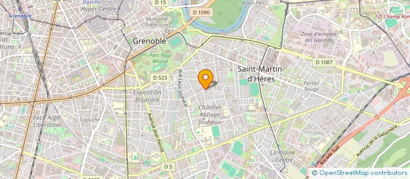 localisation de l'entreprise MADAME JESSICA SINGH à GRENOBLE