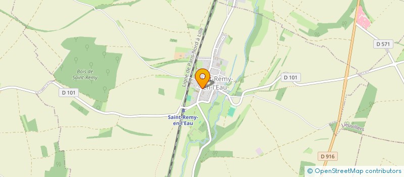 localisation de l'entreprise MADAME JESSICA SINOQUET  SAINT-REMY-EN-L'EAU