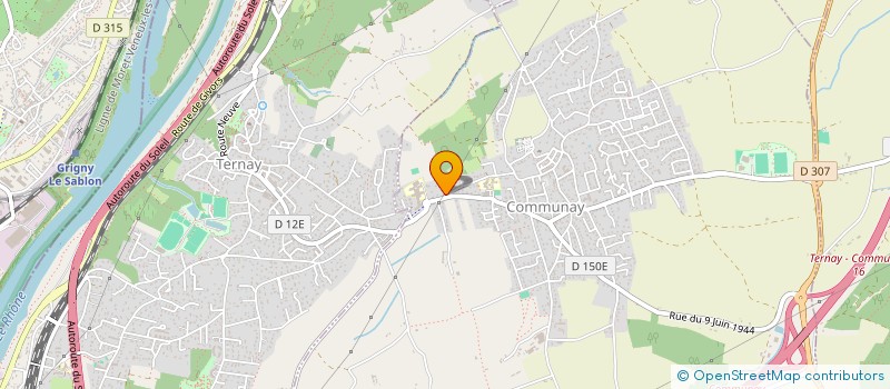 localisation de l'entreprise MADAME JESSICA SOMMEREISEN  COMMUNAY