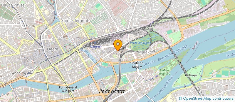 localisation de l'entreprise MADAME JESSICA SORIN à NANTES