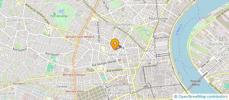 localisation de l'entreprise MADAME JESSICA SOUBRIE  BORDEAUX