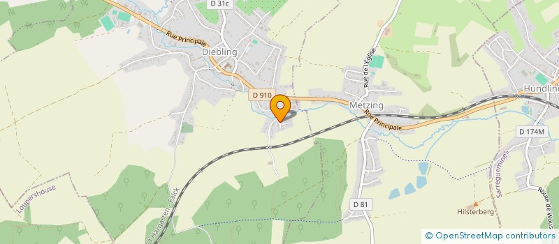 localisation de l'entreprise MADAME JESSICA STUMPERT  DIEBLING