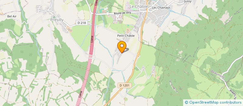 localisation de l'entreprise MADAME JESSICA SUCI BOTTO  PRESILLY