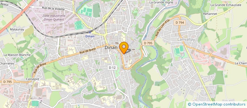 localisation de l'entreprise MADAME JESSICA TAHIER à DINAN