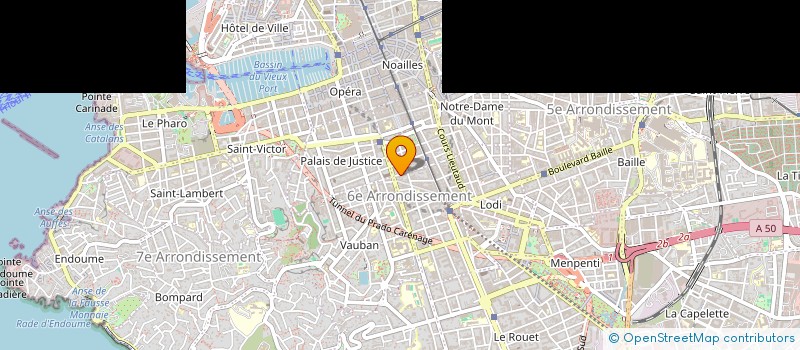 localisation de l'entreprise MADAME JESSICA TANCA  MARSEILLE