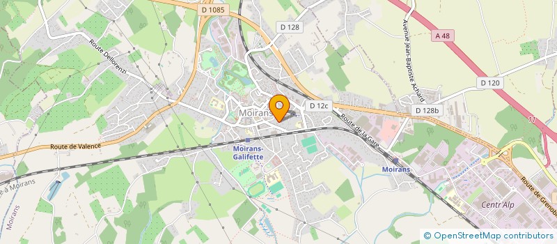 localisation de l'entreprise MADAME JESSICA TARANTINI  MOIRANS