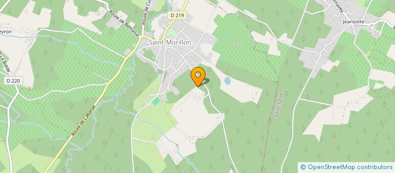 localisation de l'entreprise MADAME JESSICA TARIS  SAINT-MORILLON