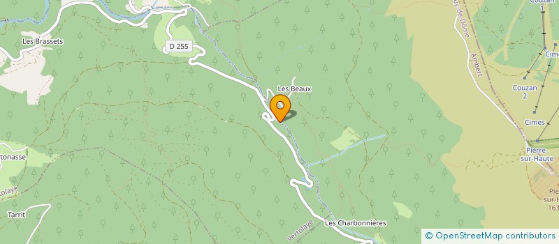 localisation de l'entreprise MADAME JESSICA TEUNISSEN  BERTIGNAT