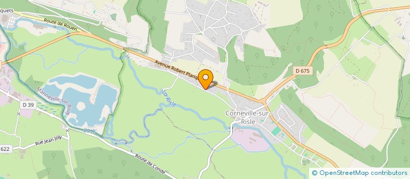 localisation de l'entreprise MADAME JESSICA TEXIER  CORNEVILLE-SUR-RISLE