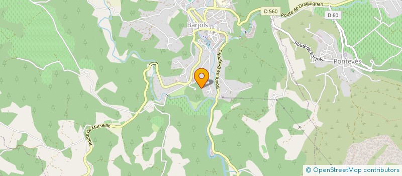 localisation de l'entreprise MADAME JESSICA THIVEL  BARJOLS