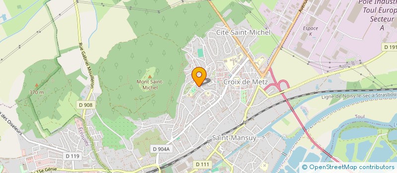 localisation de l'entreprise MADAME JESSICA TOTA  TOUL