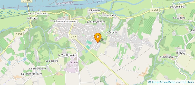 localisation de l'entreprise MADAME JESSICA TOUBLANC à OREE D'ANJOU