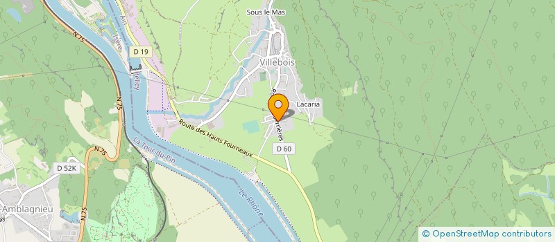 localisation de l'entreprise MADAME JESSICA TOULGUI  VILLEBOIS